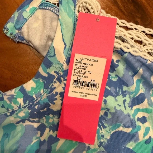 Lilly Pulitzer Lala Romper - NWT! - Picture 3 of 4